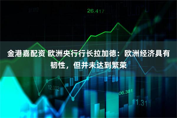 金港嘉配资 欧洲央行行长拉加德：欧洲经济具有韧性，但并未达到繁荣