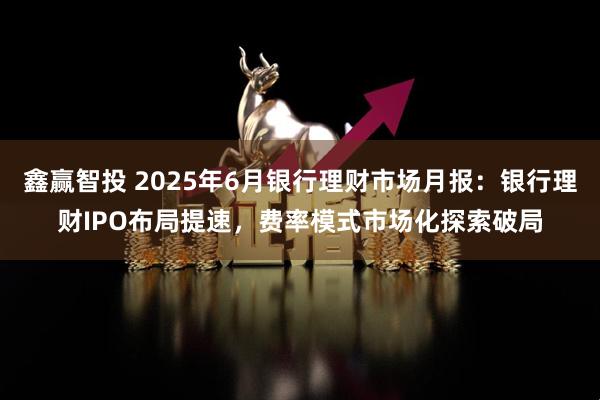 鑫赢智投 2025年6月银行理财市场月报：银行理财IPO布局提速，费率模式市场化探索破局