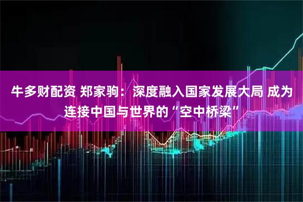 牛多财配资 郑家驹：深度融入国家发展大局 成为连接中国与世界的“空中桥梁”